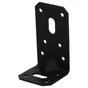 Equerre acier zingue noire Magnodur 50x90x50, SUKI