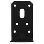 Equerre acier zingue noire Magnodur 50x90x50, SUKI