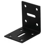 Equerre acier zingue noire Magnodur 50x50x40, SUKI