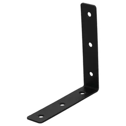 Equerre acier zingue noire Magnodur 100x100x20, SUKI