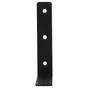 Equerre acier zingue noire Magnodur 100x100x20, SUKI