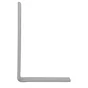 Equerre acier zingue Magnodur 80x120x35, SUKI