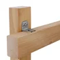 Equerre acier zingué ajustable Magnodur 25x25x30, SUKI