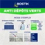 Traitement anti-depots verts Water stop en tablette a diluer (60) Bostik