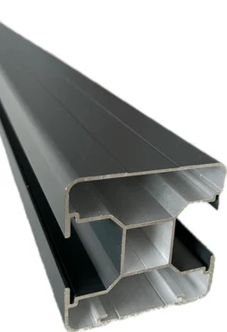 Poteau alu, anthracite pour clôture à composer, l.180 x H.240 cm