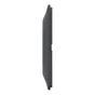 Plaque simple Ovalis, SCHNEIDER ELECTRIC, gris anthracite