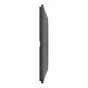 Plaque simple Ovalis, SCHNEIDER ELECTRIC, gris anthracite