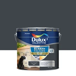 Peinture facade Ecran + multi-supports DULUX VALENTINE, anthracite, 10 l