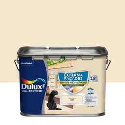 Peinture facade Ecran + multi-supports DULUX VALENTINE, meuliere, 2.5 l