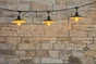 Guirlande lumineuse, Vinty light connectable, 6 mètres,noir