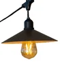Guirlande lumineuse, Vinty light connectable, 6 mètres,noir