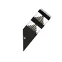 Applique extérieure module led 1000 Lm noir Pyramide LUMIHOME