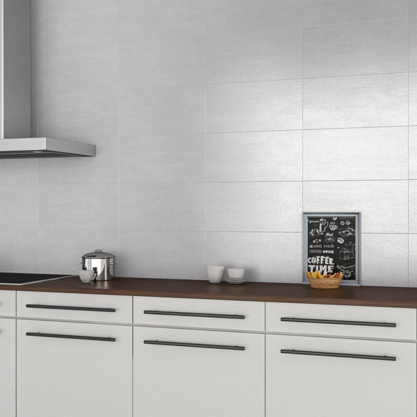 Carrelage HALL blanc 25 x 50 2m2