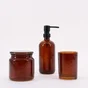 Gobelet en verre Ambre, marron