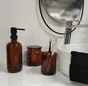 Gobelet en verre Ambre, marron
