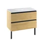 Pied ajustable SENSEA Studio noir anodisé