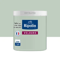 Testeur peinture vert palatino velours Interieur RIPOLIN 75 ml