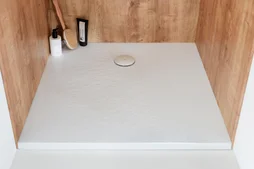 Receveur de douche extraplat, acrylique, blanc L.120 x l.80 cm, Oscar