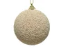 Boule Noel mousse d10cm perle paillettes -unite