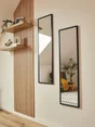 Lot de 2 panneaux tasseaux finition chêne fond MDF noir 2500X287X20mm