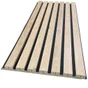 Lot de 2 panneaux tasseaux finition chêne fond MDF noir 2500X287X20mm