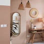 Peinture aspect velours murs, boiseries et radiateurs, biosourcée, ENVIE, rose ecaille, 0.5 litre