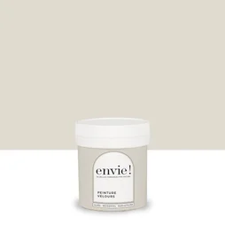 Testeur peinture velours biosourcée, ENVIE, blanc nuage, 75 ml
