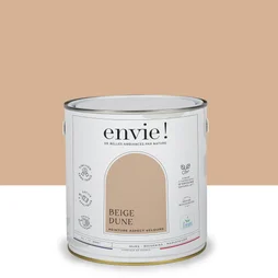 Peinture aspect velours murs, boiseries et radiateurs, biosourcée, ENVIE, beige dune, 2 litres