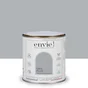 Peinture aspect velours murs, boiseries et radiateurs, biosourcée, ENVIE, gris pluie, 0.5 litre