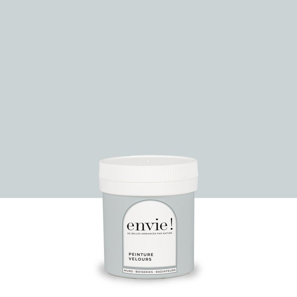 Testeur peinture velours biosourcée, ENVIE, bleu aérien, 75 ml