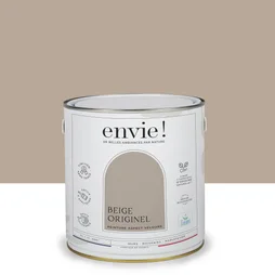 Peinture aspect velours murs, boiseries et radiateurs, biosourcée, ENVIE, beige originel, 2 litres