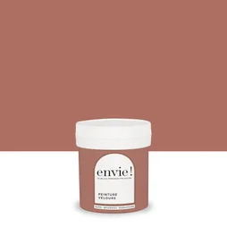 Testeur peinture velours biosourcée, ENVIE, rouge laterite, 75 ml