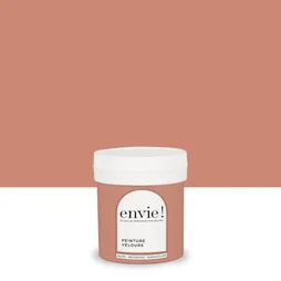 Testeur peinture velours biosourcée, ENVIE, rose corallien, 75 ml
