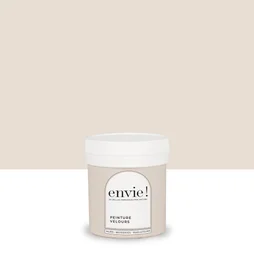 Testeur peinture velours biosourcée, ENVIE, blanc pleine lune, 75 ml