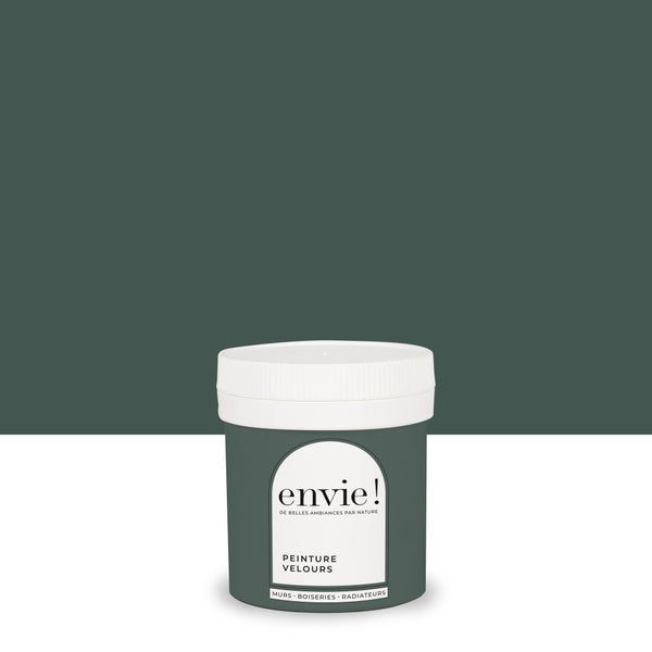 Testeur peinture velours biosourcée, ENVIE, vert pinède, 75 ml
