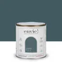 Peinture aspect velours murs, boiseries et radiateurs, biosourcée, ENVIE, ombre bleue, 0.5 litre