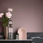 Peinture aspect velours murs, boiseries et radiateurs, biosourcée, ENVIE, mauve astral, 0.5 litre