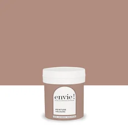 Testeur peinture velours biosourcée, ENVIE, rouge sentier, 75 ml