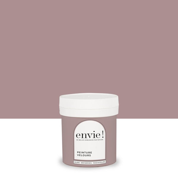 Testeur peinture velours biosourcée, ENVIE, mauve astral, 75 ml