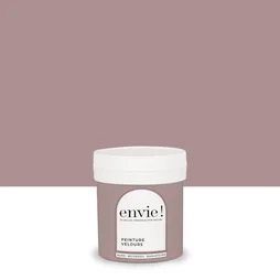 Testeur peinture velours biosourcée, ENVIE, mauve astral, 75 ml