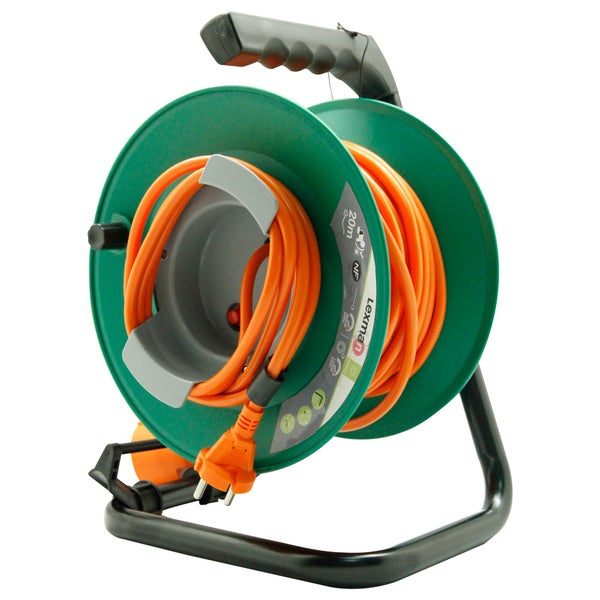 Enrouleur de jardin 3g1.5 ho5vvf 20 metres lexman