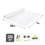 Géotextile 1x20m 180g/m2, AXTON blanc