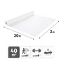 Géotextile 2x20m 300g/m2, AXTON blanc