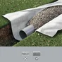 Géotextile 2x20m 300g/m2, AXTON blanc
