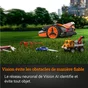 Robot tondeuse connecte LANDROID VISION - 800 m? - Sans installation de fil