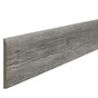 2 plinthes 7,5 x 60 cm épaisseur 9 mm bois brun 09