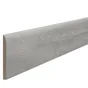 2 plinthes 7,5 x 60 cm épaisseur 9 mm bois gris clair 06