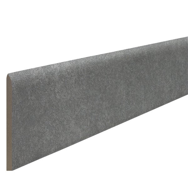 2 plinthes 7,5 x 60 cm épaisseur 9 mm pierre gris moyen 13