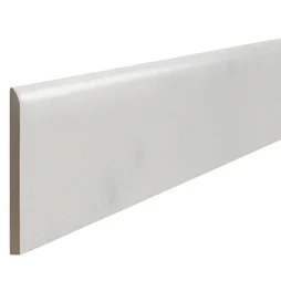 3 plinthes 8 x 45 cm épaisseur 9 mm marbre blanc 39