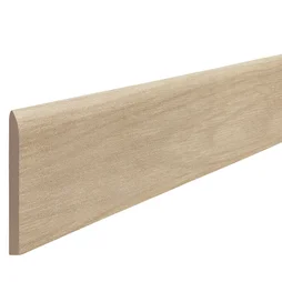 2 plinthes 7,5 x 60 cm épaisseur 9 mm bois naturel clair 11